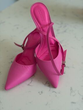 SCHUTZ Hot Pink Pointed Heels